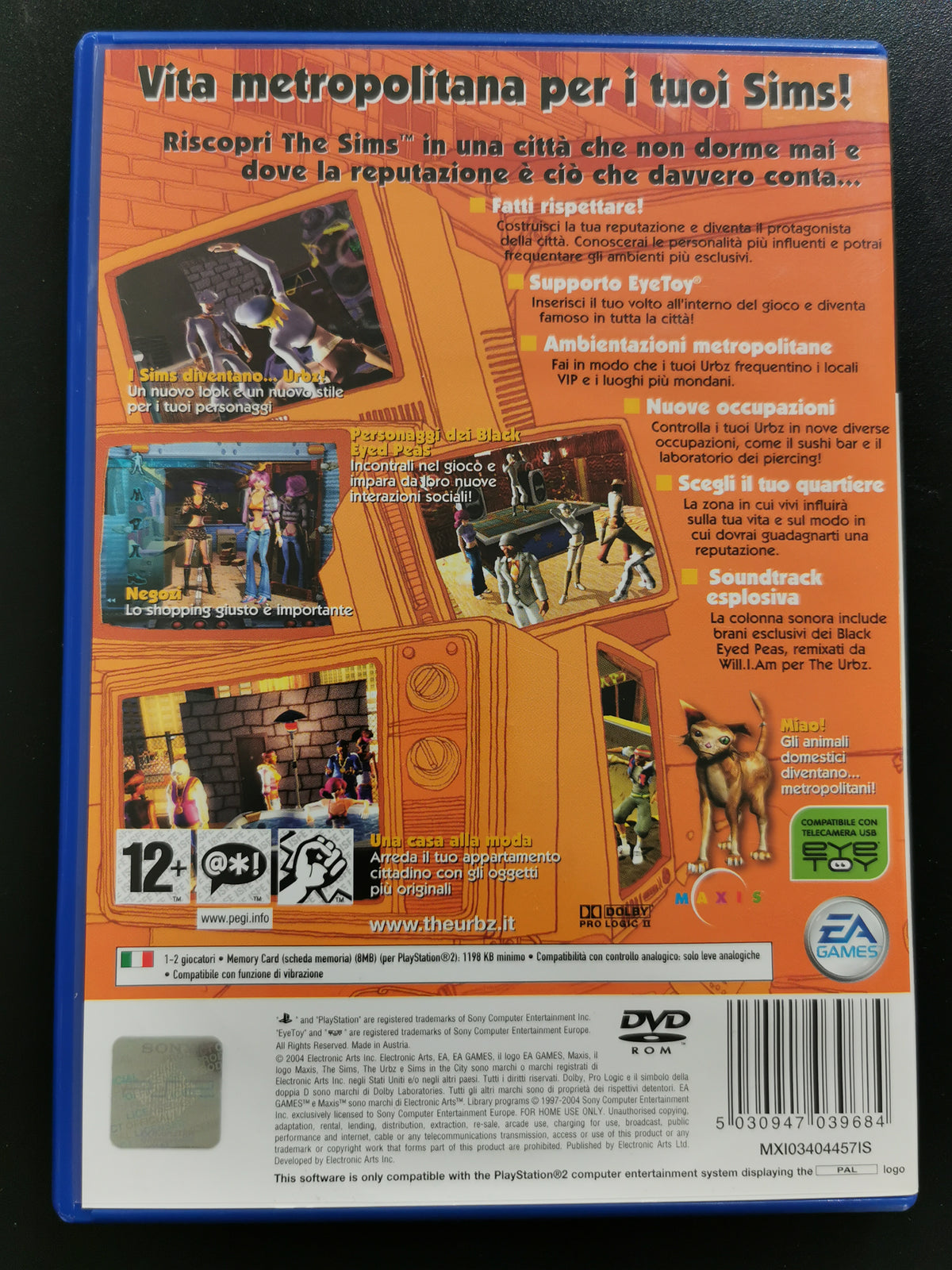 The Urbz: Sims in the City (PS2)
