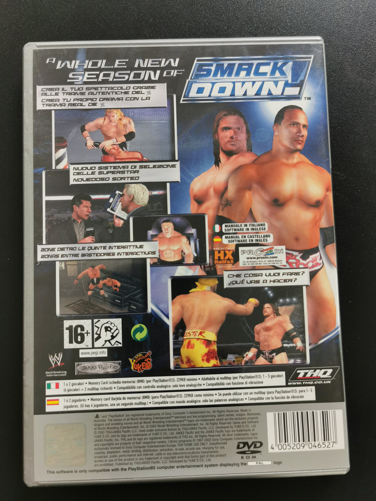 WWE SmackDown! Shut Your Mouth - Platinum (PS2)