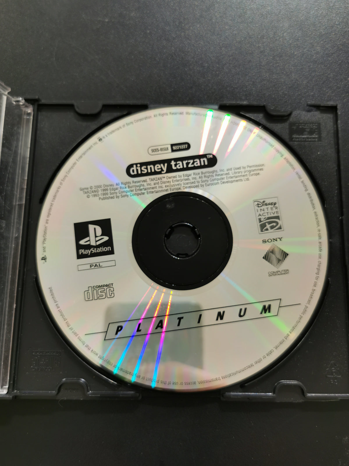 Disney Tarzan - Platinum (PS1) *Loose