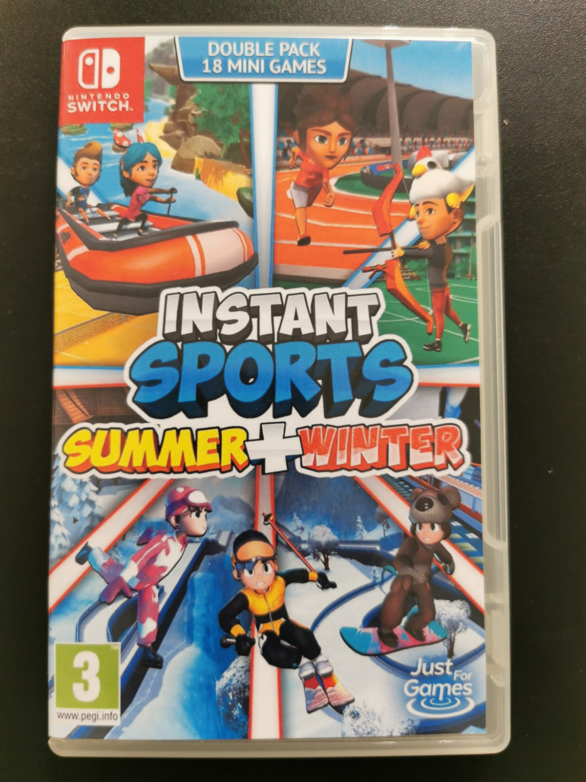 Instant Sports Summer + Winter (Switch) - Cover custom