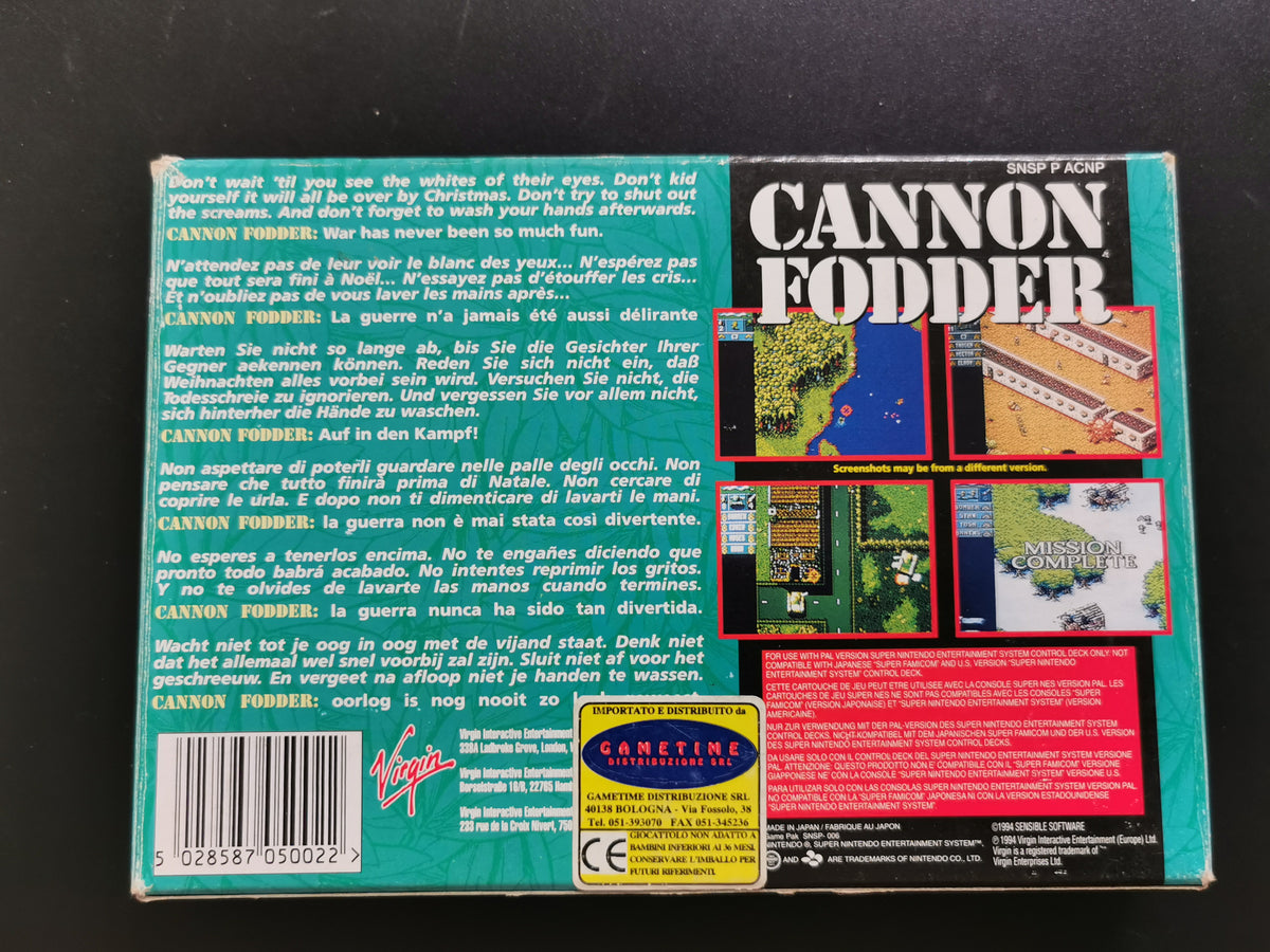 Cannon Fodder (SNES)