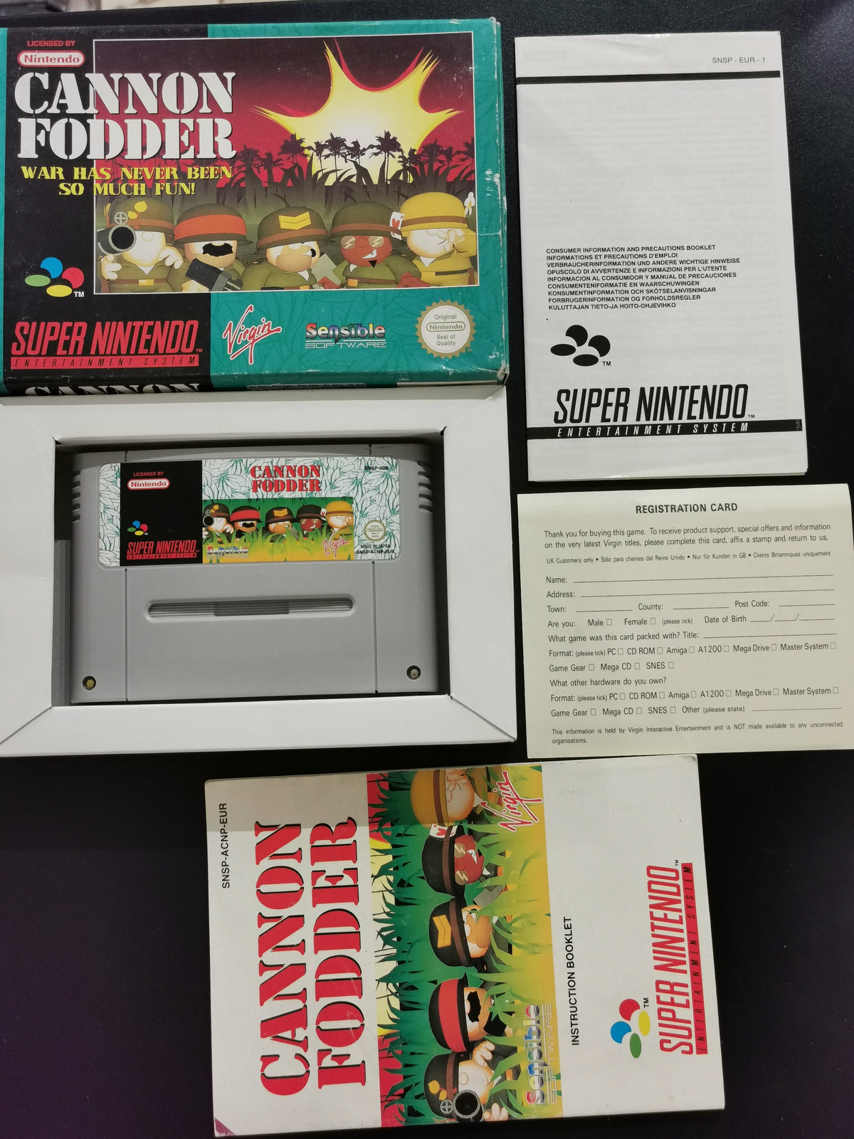 Cannon Fodder (SNES)