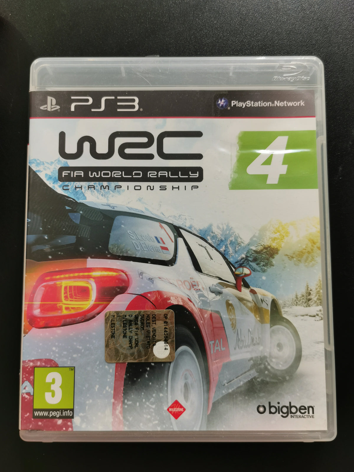 WRC 4: FIA World Rally Championship (PS3)