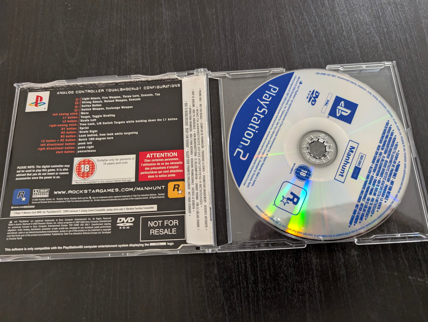 Manhunt - The Final Cut (PS2)