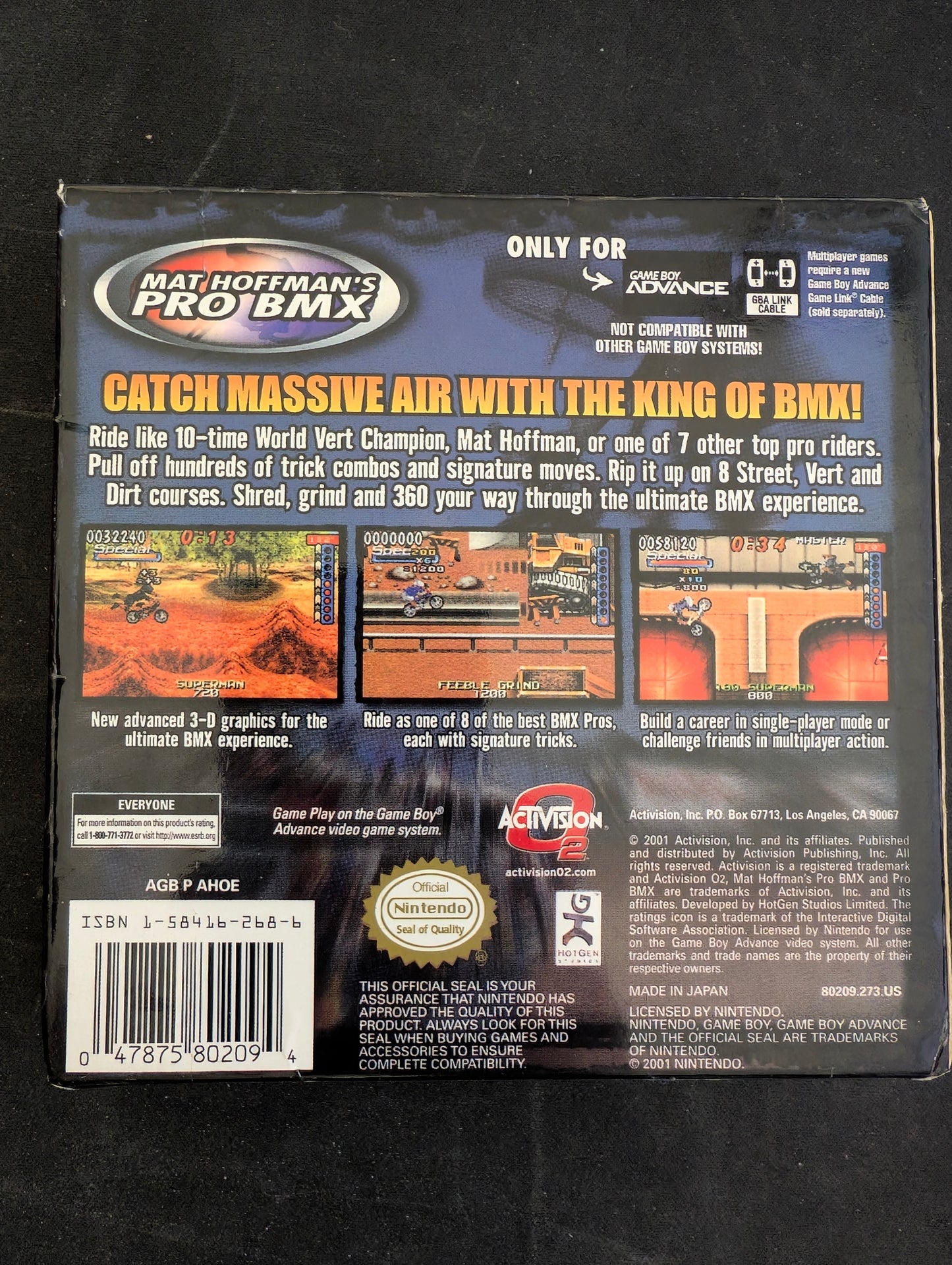 Mat Hoffman's Pro Bmx (GBA)