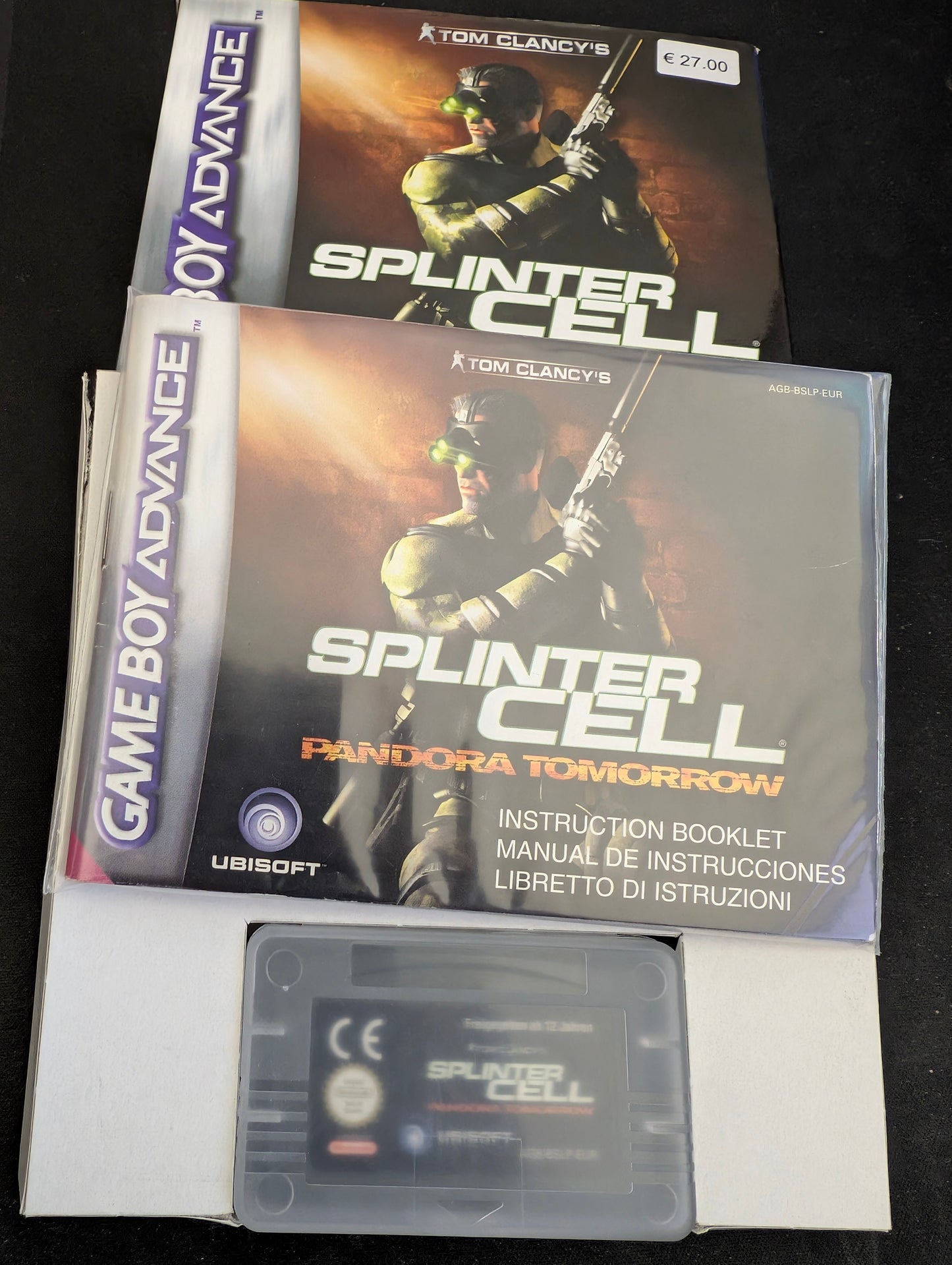 Splinter Cell Pandora Tomorrow (GBA)