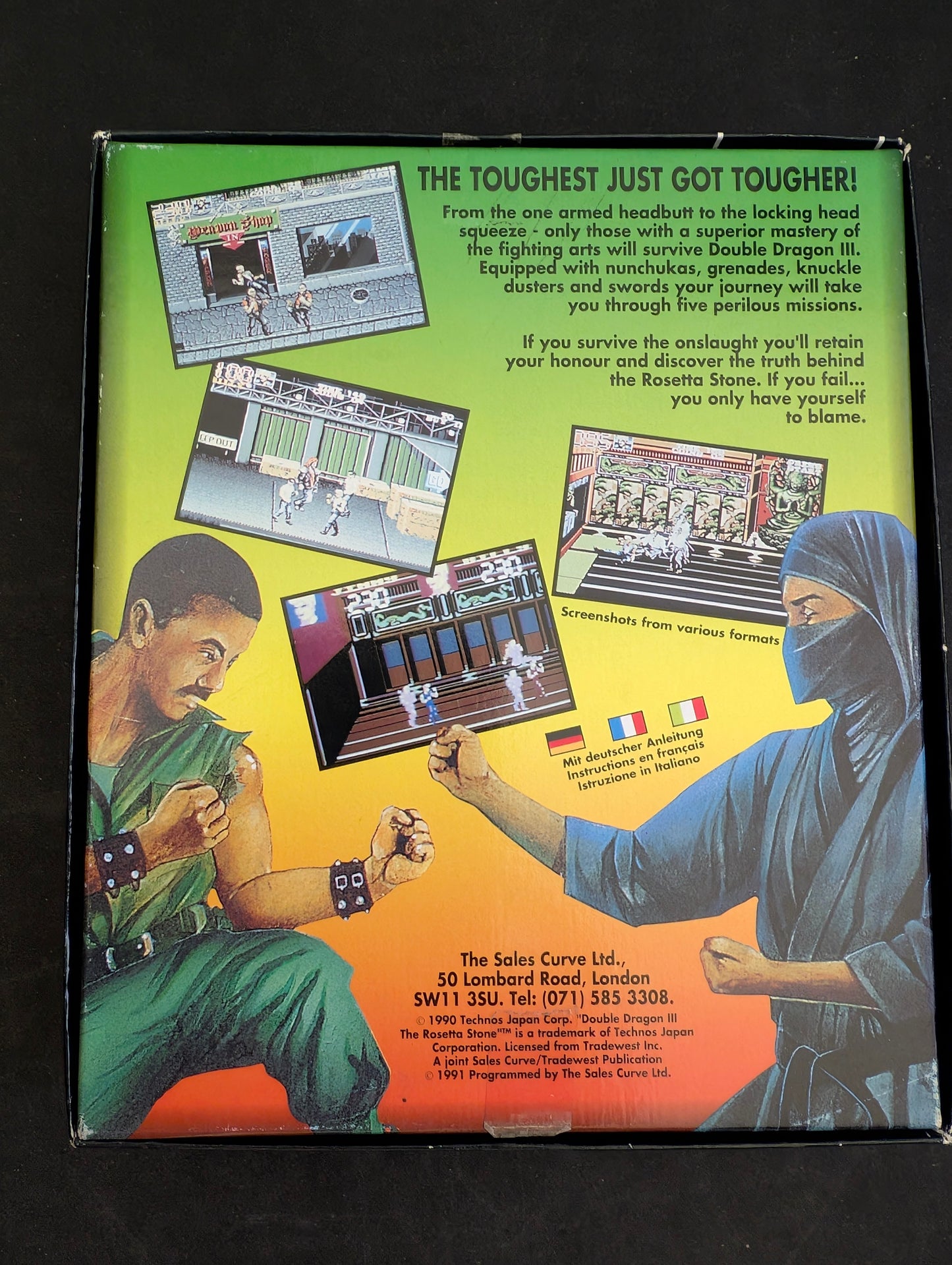 Double Dragon III - The Rosetta Stone (Amiga)