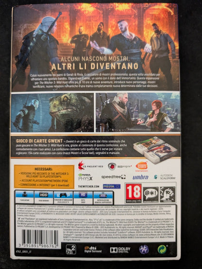 Expansion Pack Hearts Of Stone - The Witcher 3 Wild Hunt (PS4)