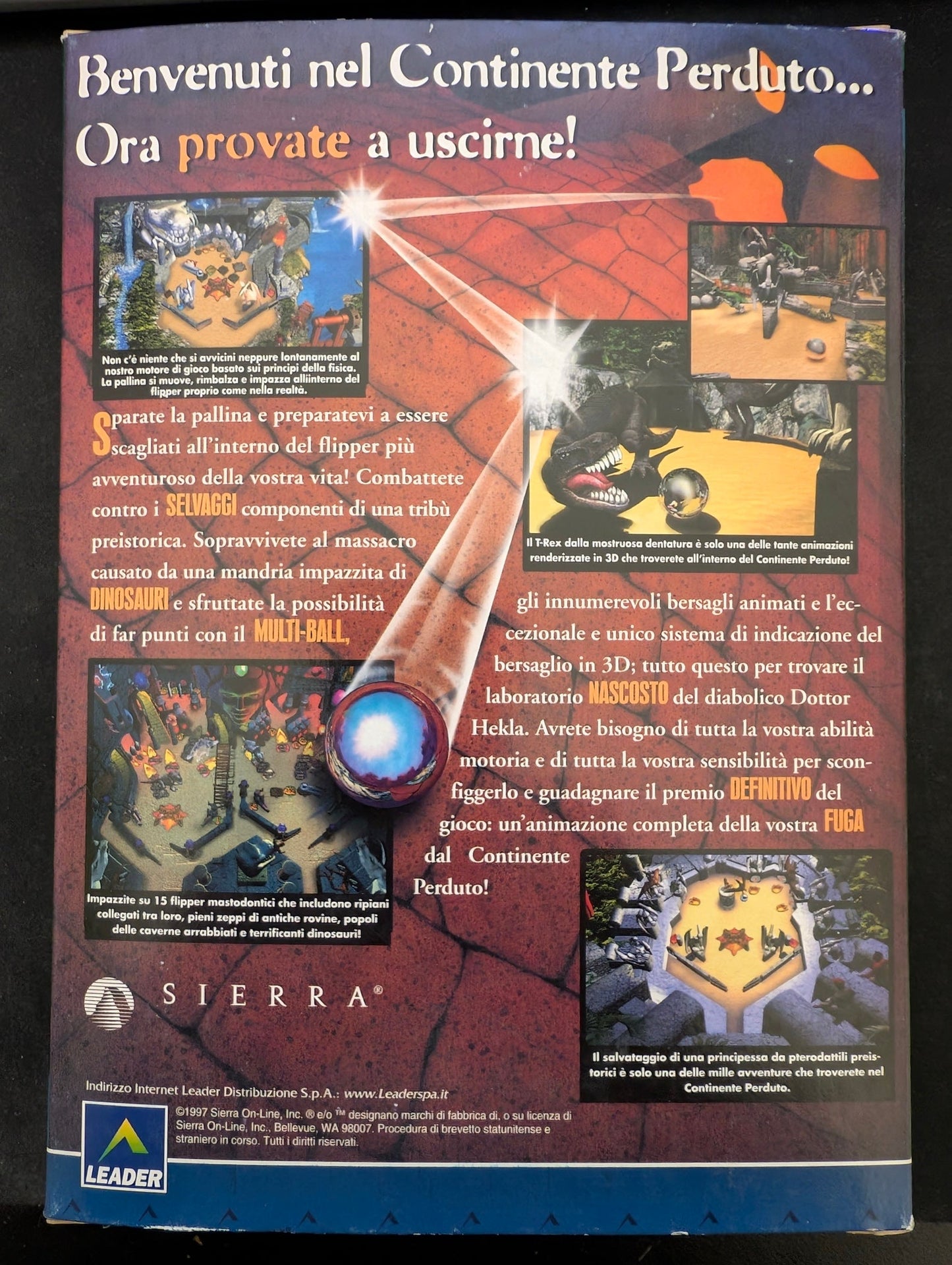 Ultra Pinball - Il continente perduto (PC)