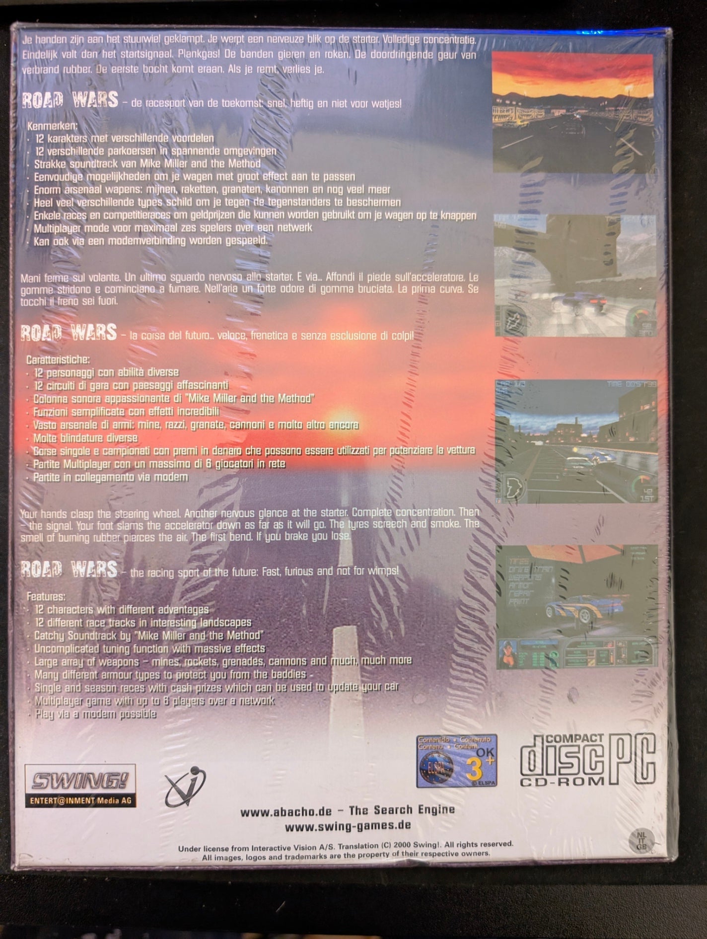 Road Wars (PC) *Nuovo
