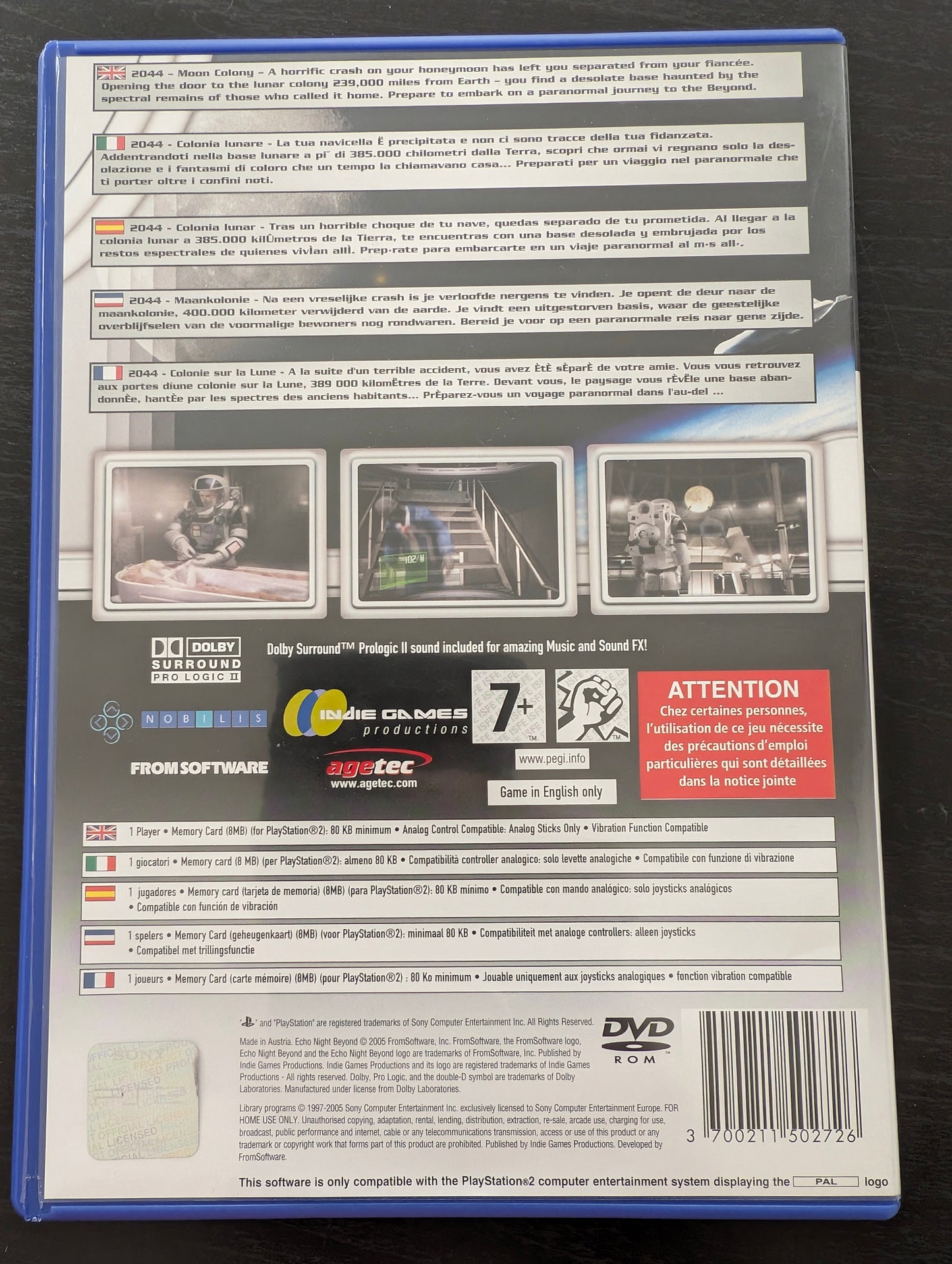 Echo Night: Beyond (PS2)