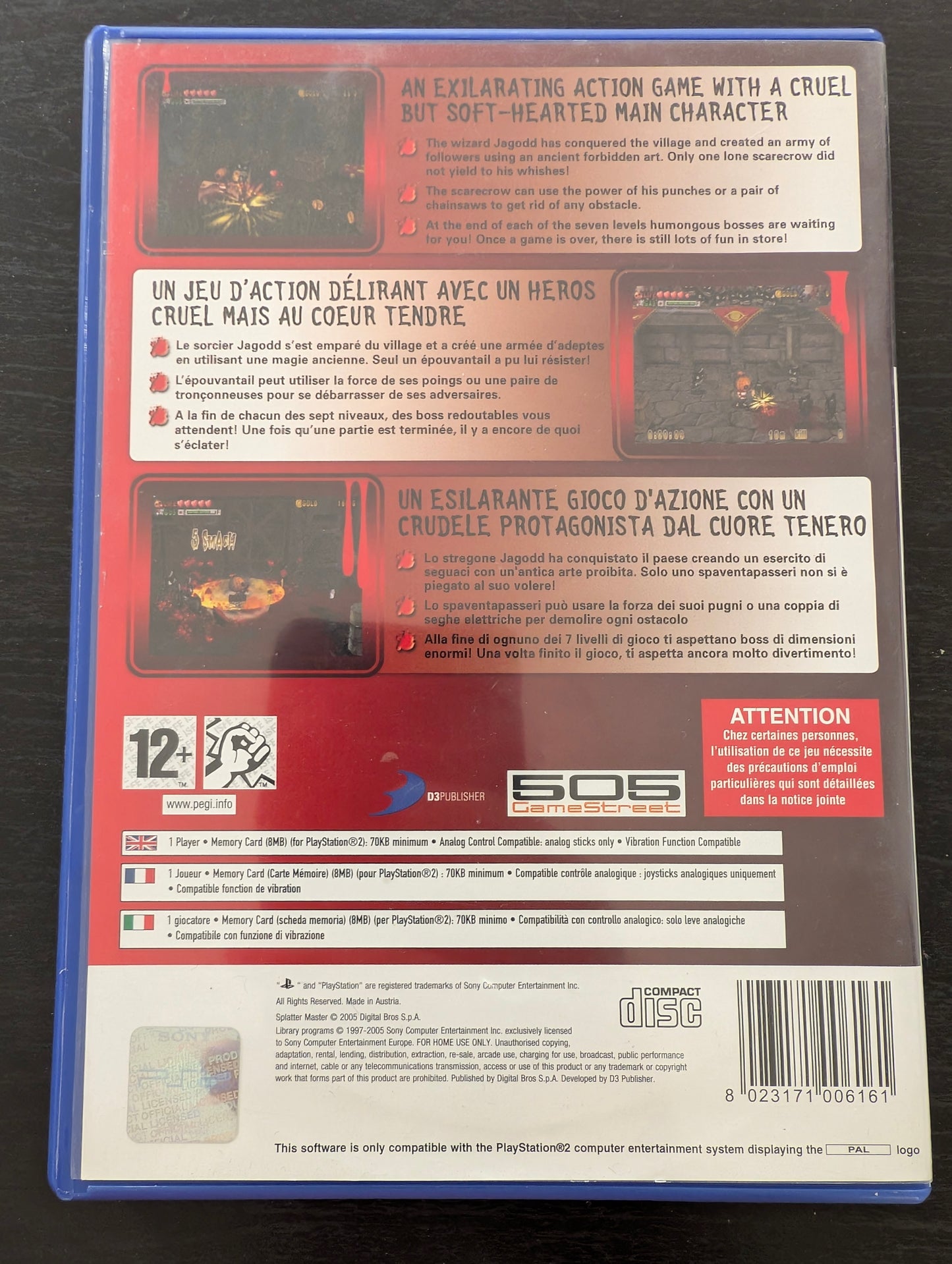 Splatter Master (PS2)