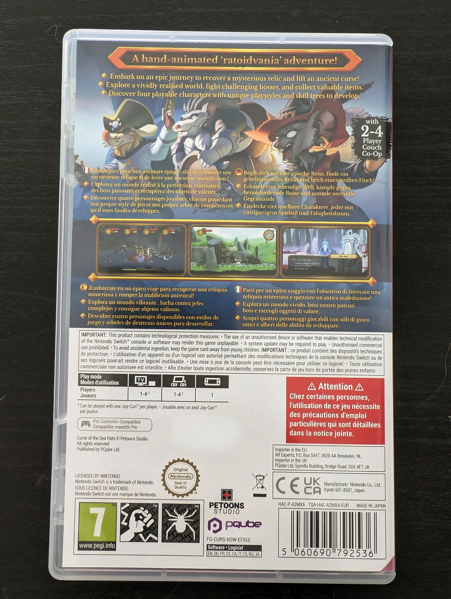 Curse of the Sea Rats (Switch)