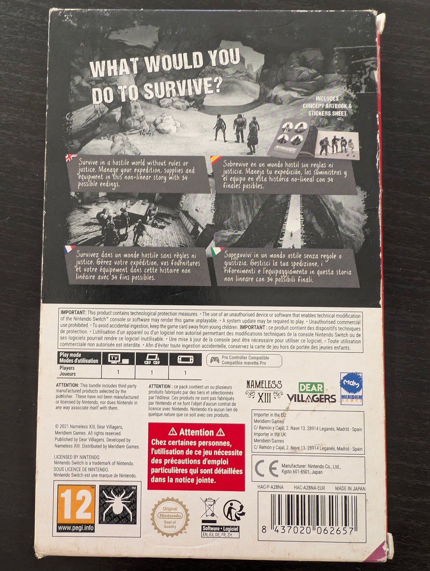 Ashwalkers: A Survival Journey (Switch)