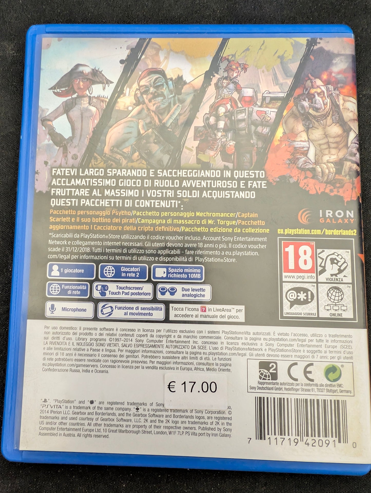 Borderlands 2 (Ps Vita)