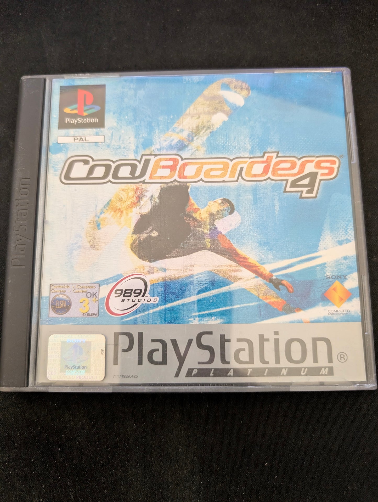 Cool Boarders 4 (PS1) - Platinum