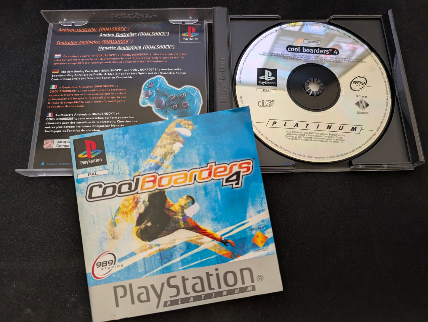 Cool Boarders 4 (PS1) - Platinum