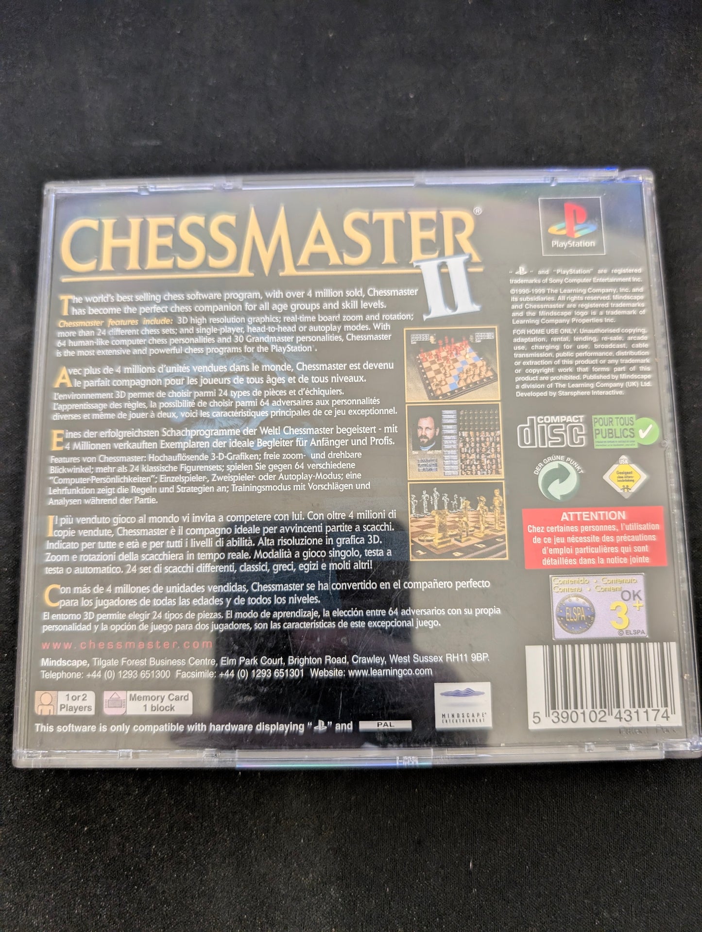 ChessMaster II (PS1)