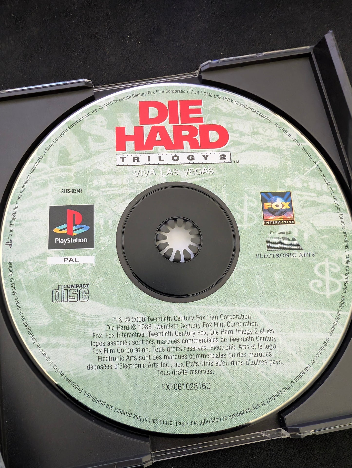 Die Hard Trilogy 2 - Viva Las Vegas (PS1) - FRA