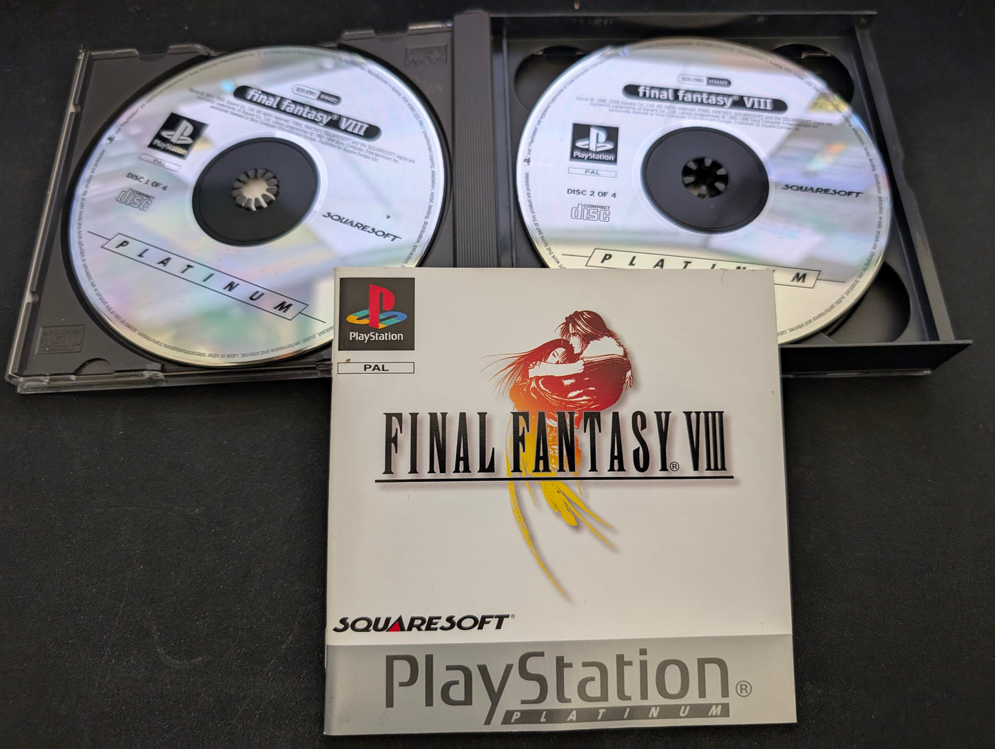 Final Fantasy VIII (PS1) - Platinum