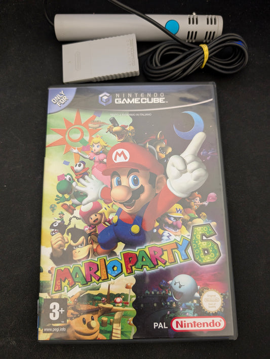 Mario Party 6 + Microfono (GameCube)
