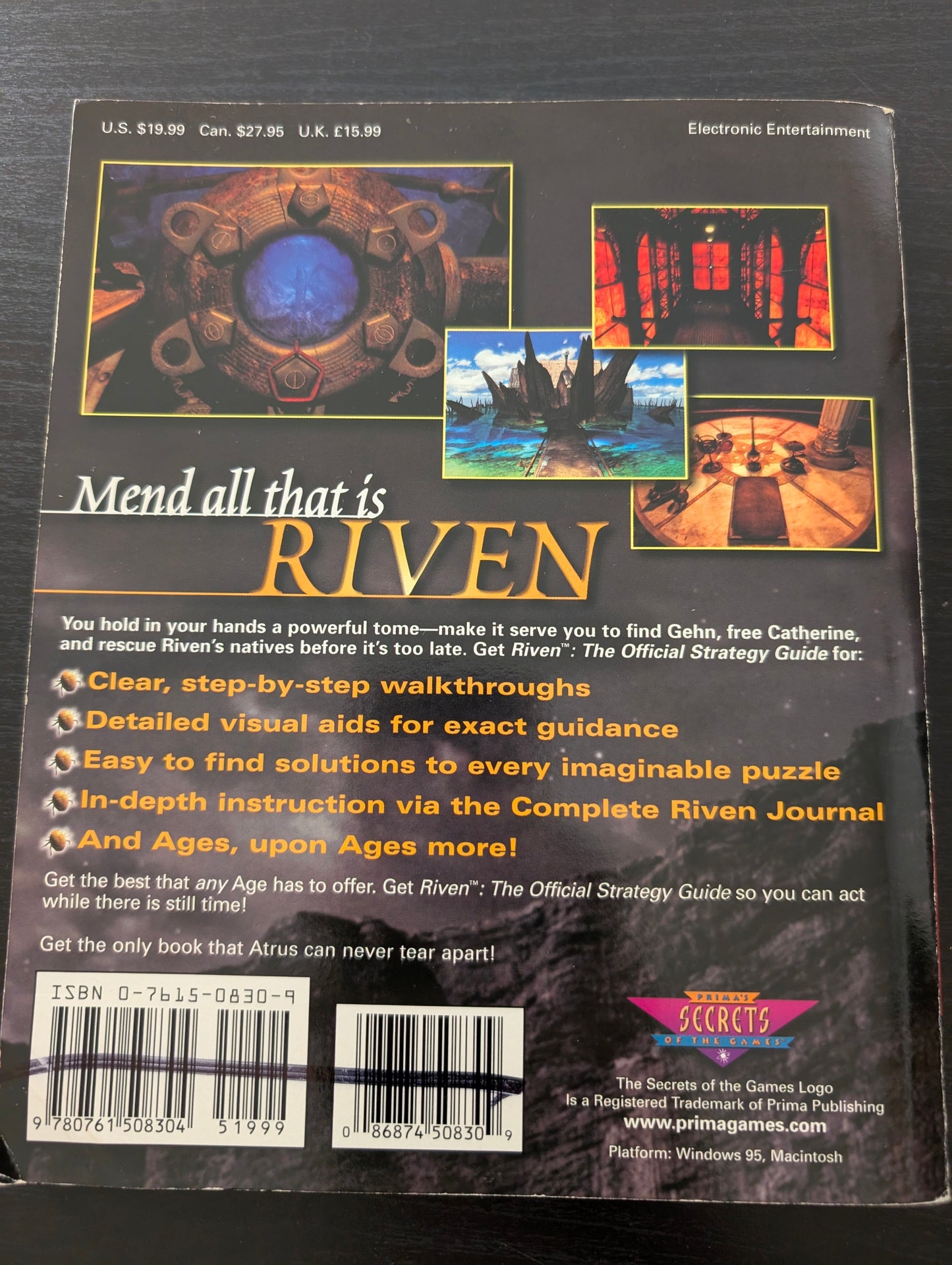 Ages Of Myst - Commemorative Edition + Official Guide (PC)