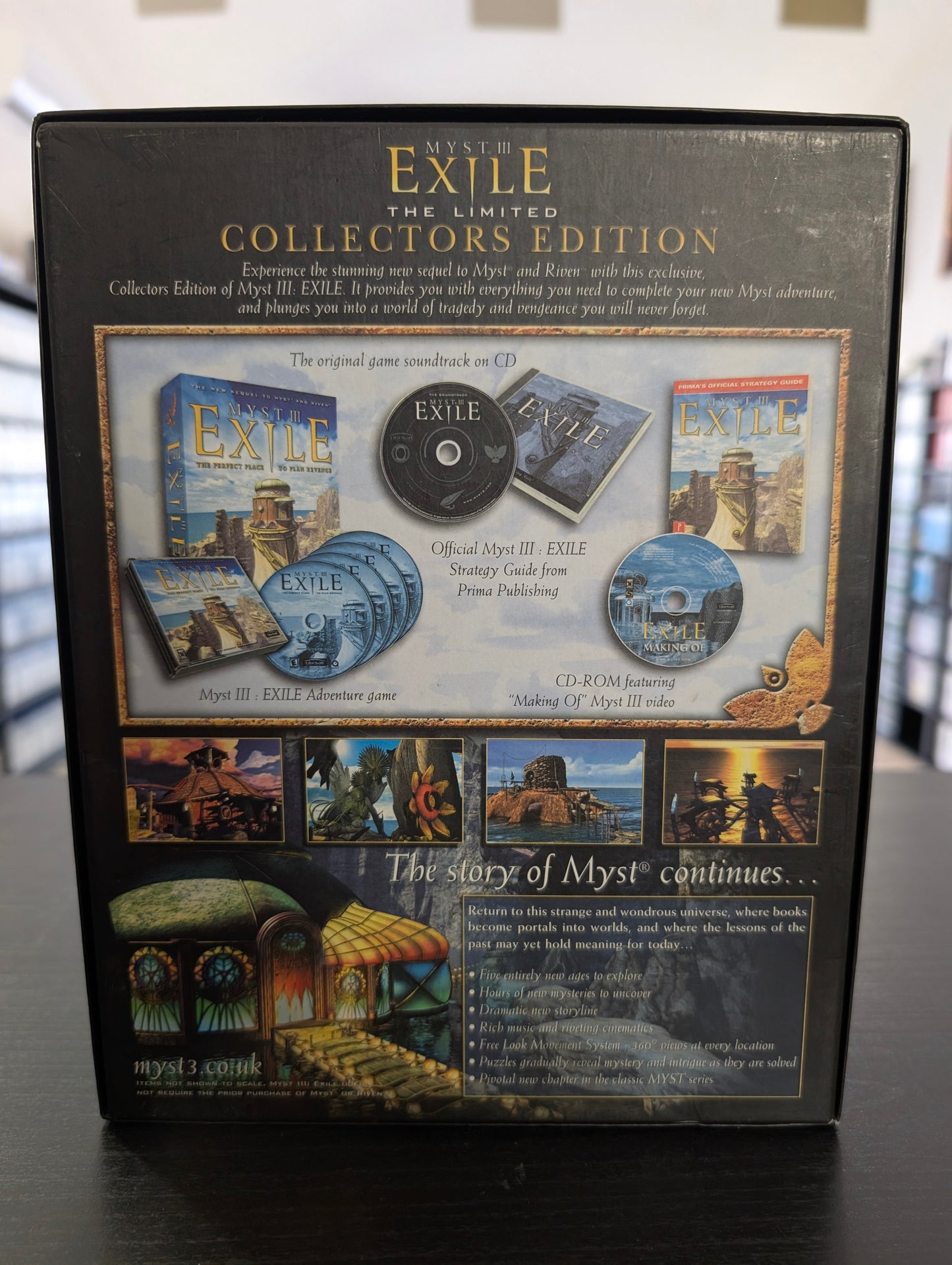 Myst III Exile - Collectors Edition (PC e MAC)