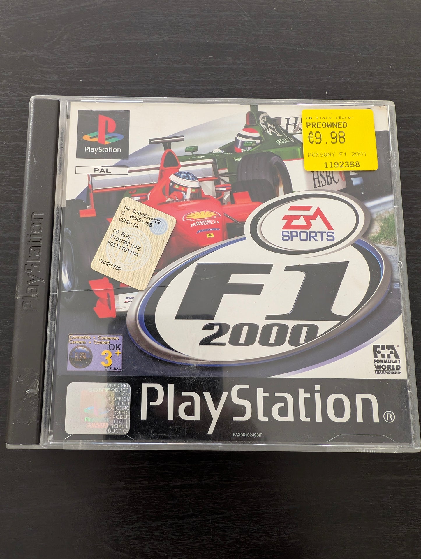 F1 2000 (PS1)
