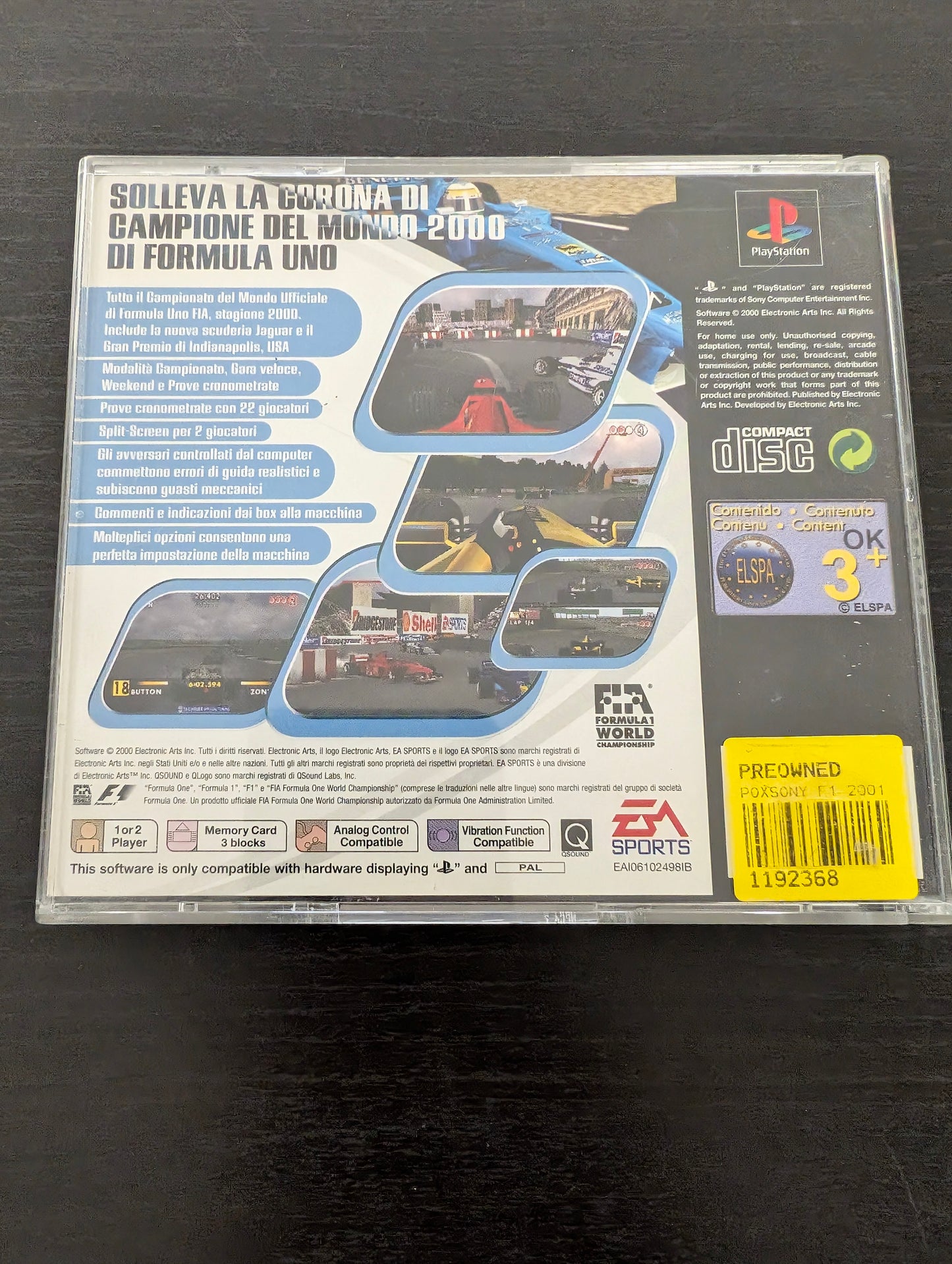 F1 2000 (PS1)