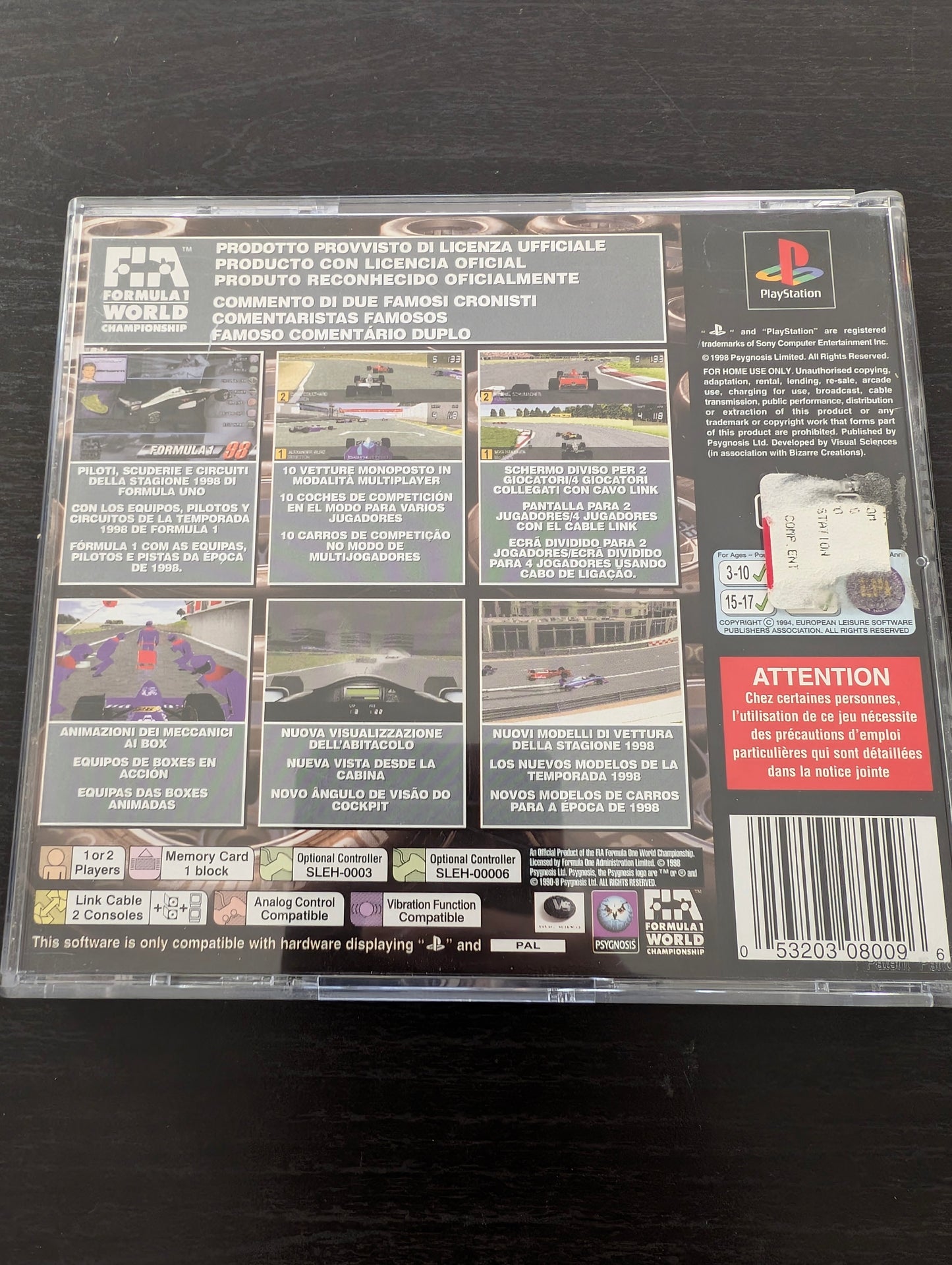 Formula 1 98 (PS1)