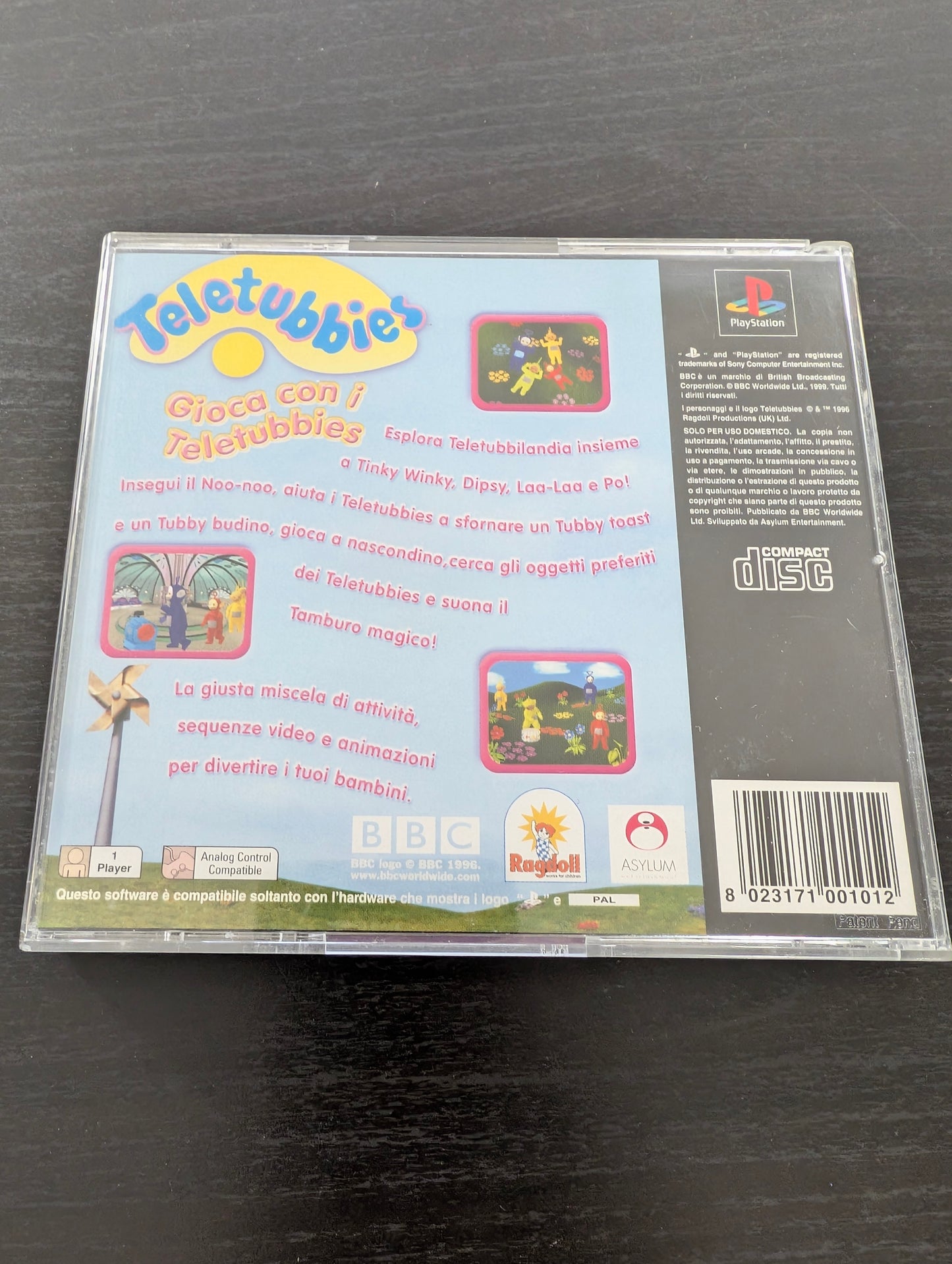 Gioca con i Teletubbies (PS1)