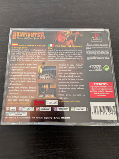 Gunfighter - The Legend of Jessie James (PS1)