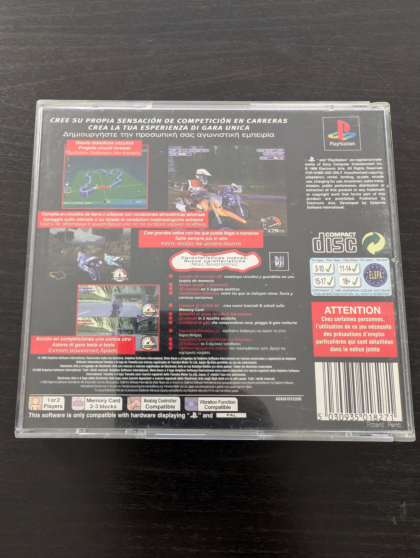 Moto Racer 2 (PS1)