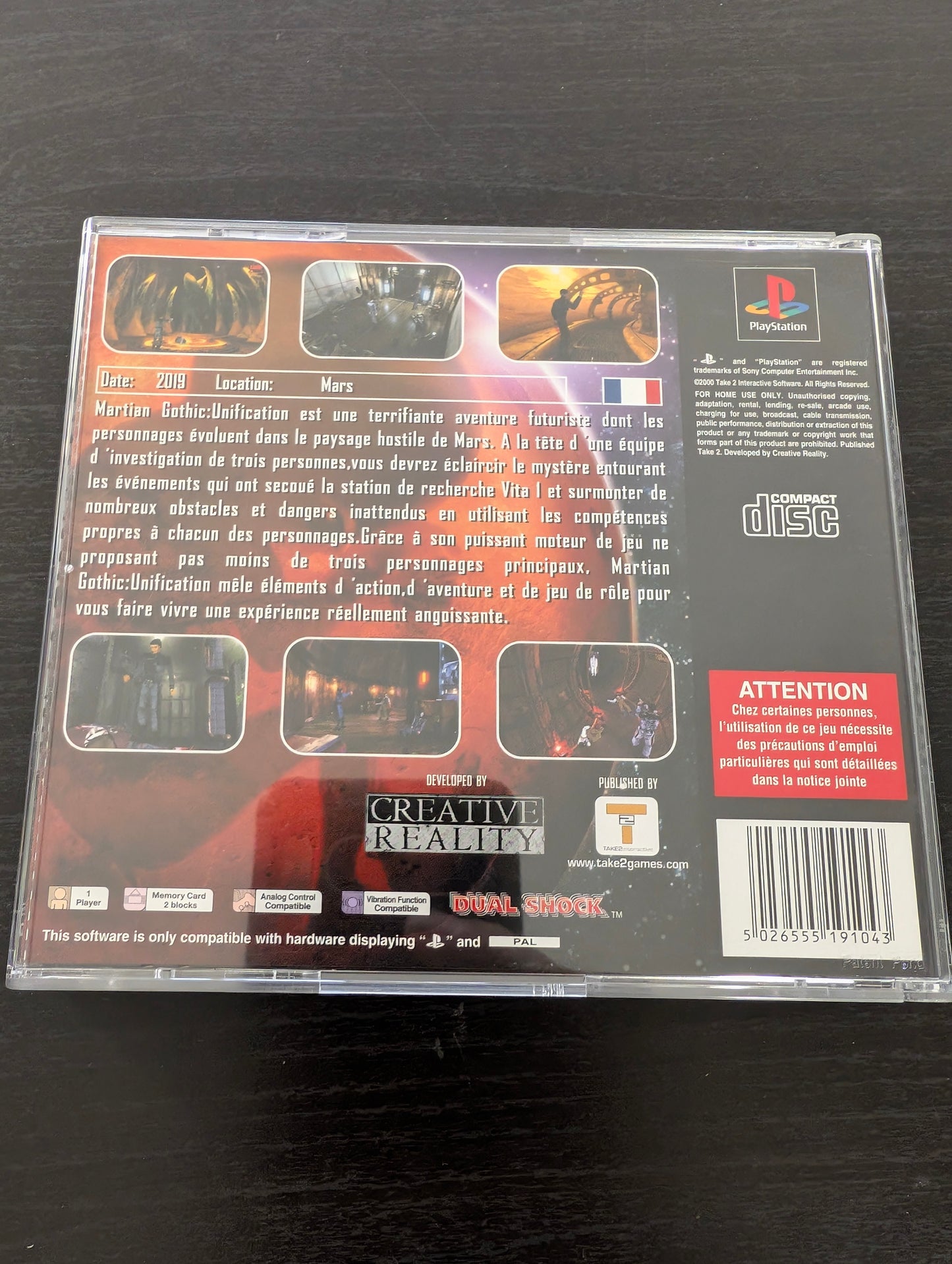 Martian Gothic Unification (PS1)