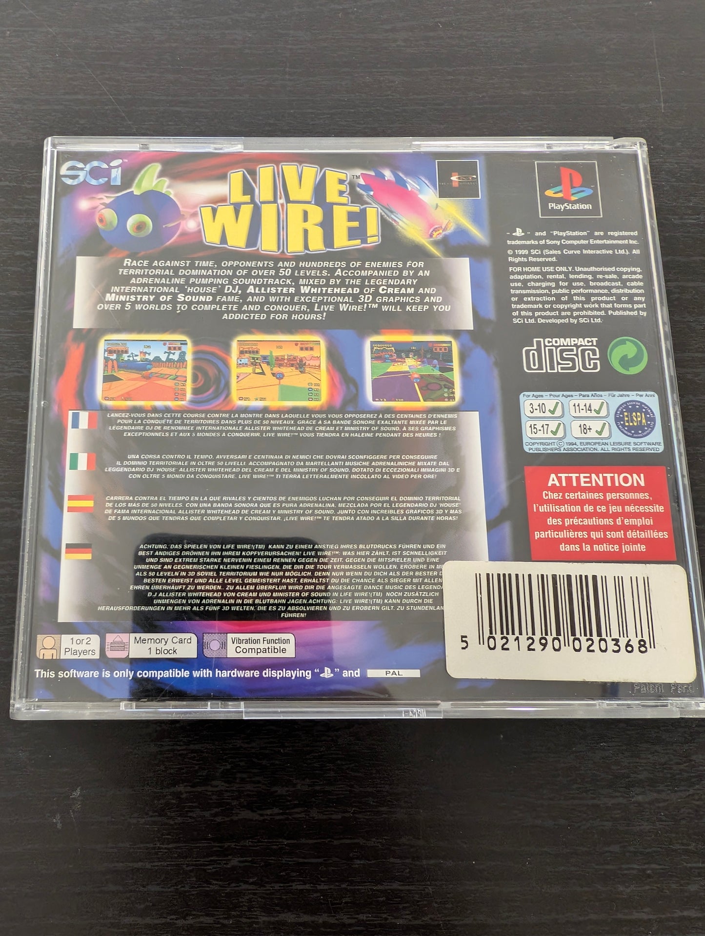 Live Wire (PS1)