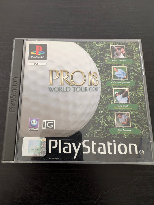 PRO 18 World Tour Golf (PS1)