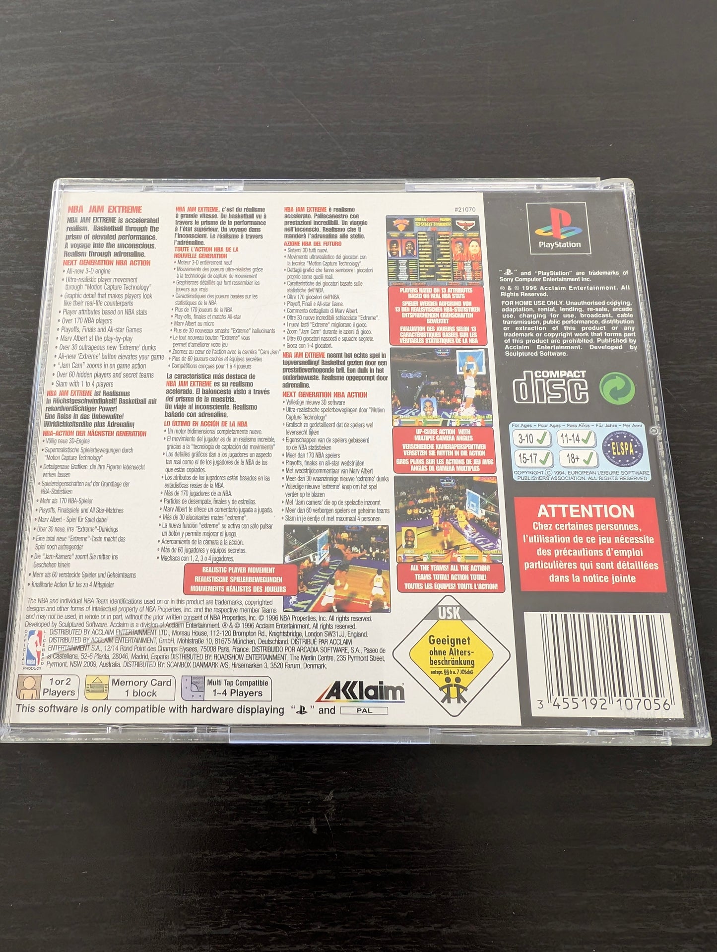 NBA JAM Extreme (PS1)
