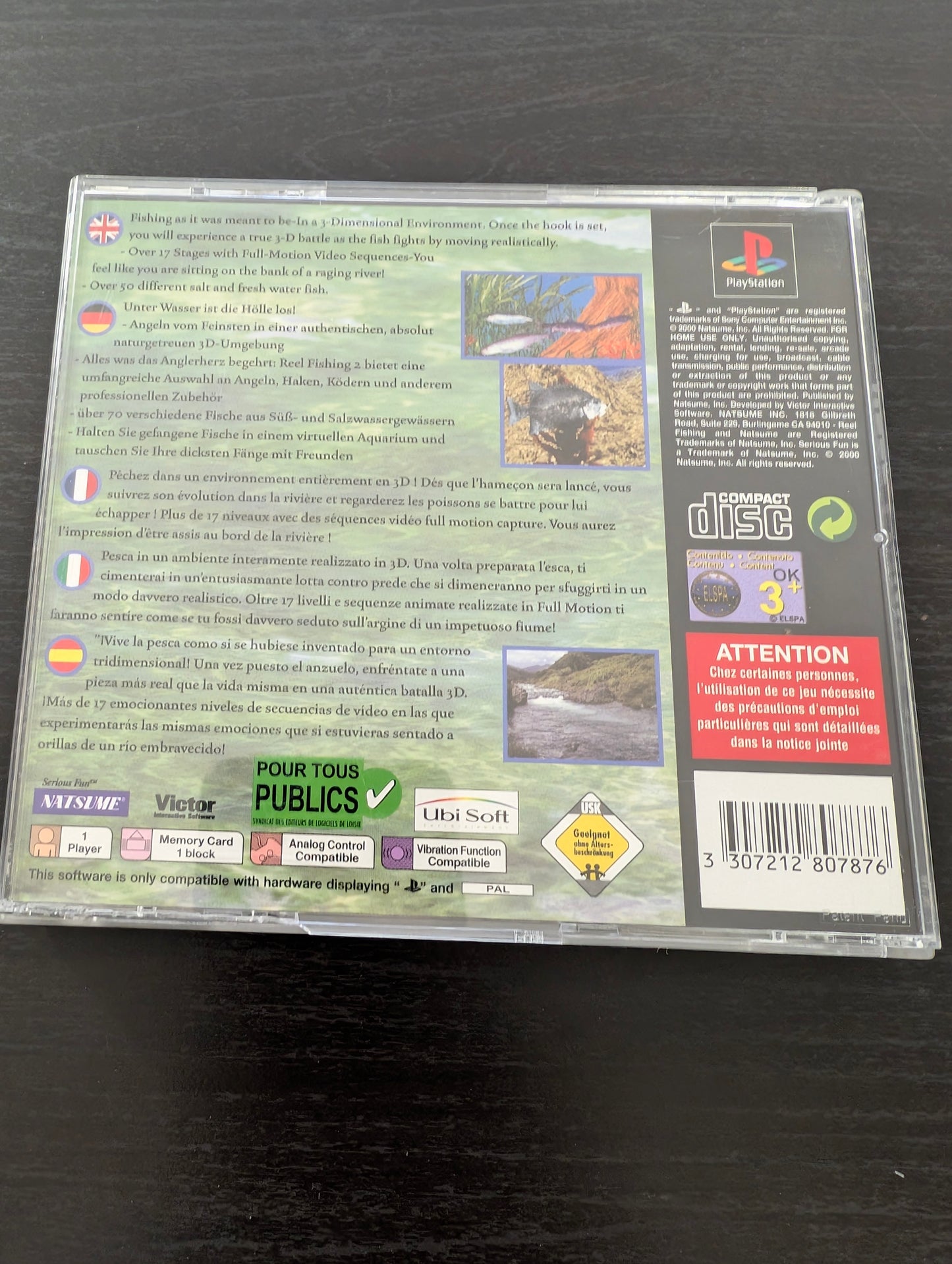 Reel Fishing II (PS1)