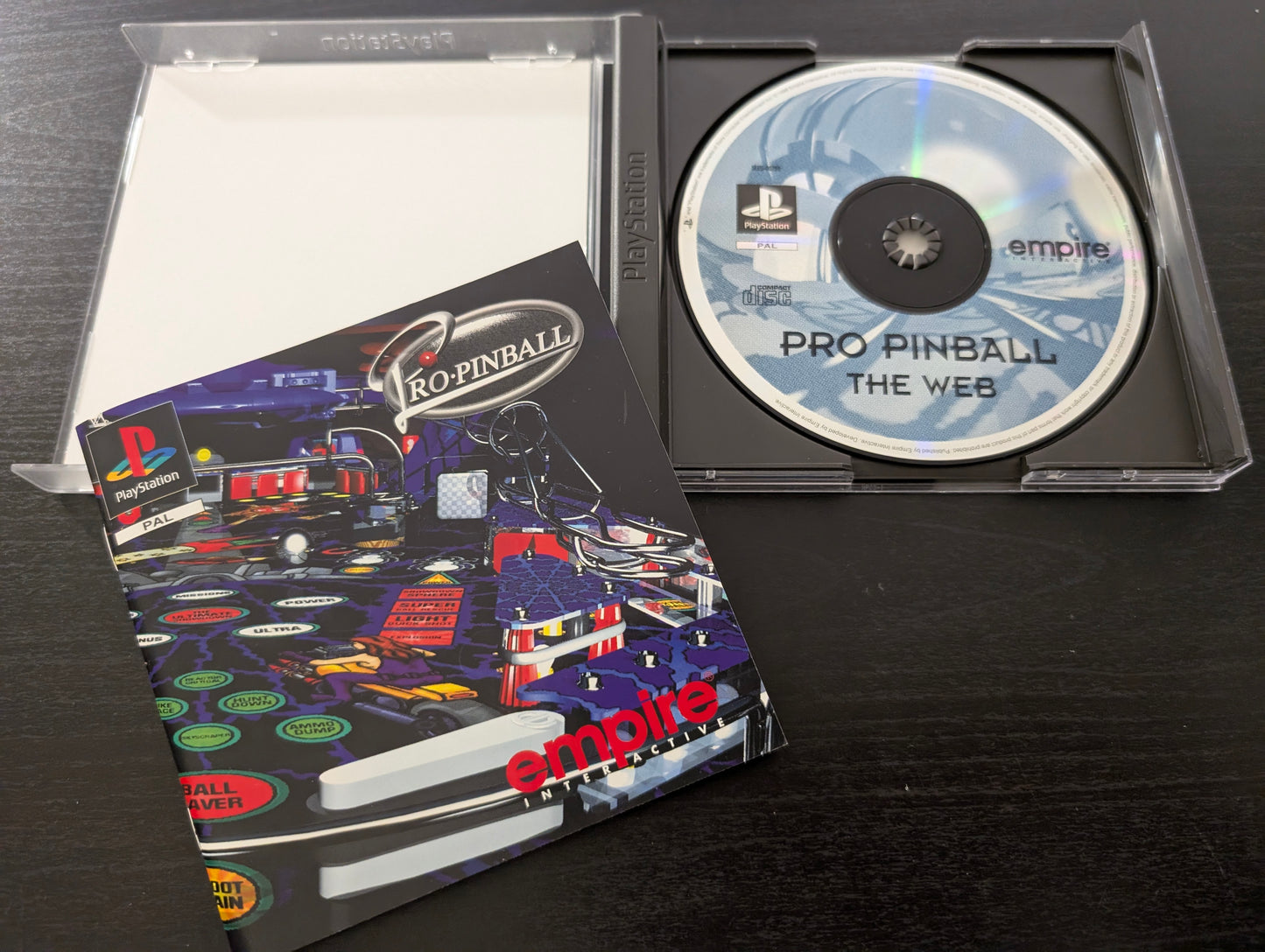 Pro Pinball - The Web (PS1)