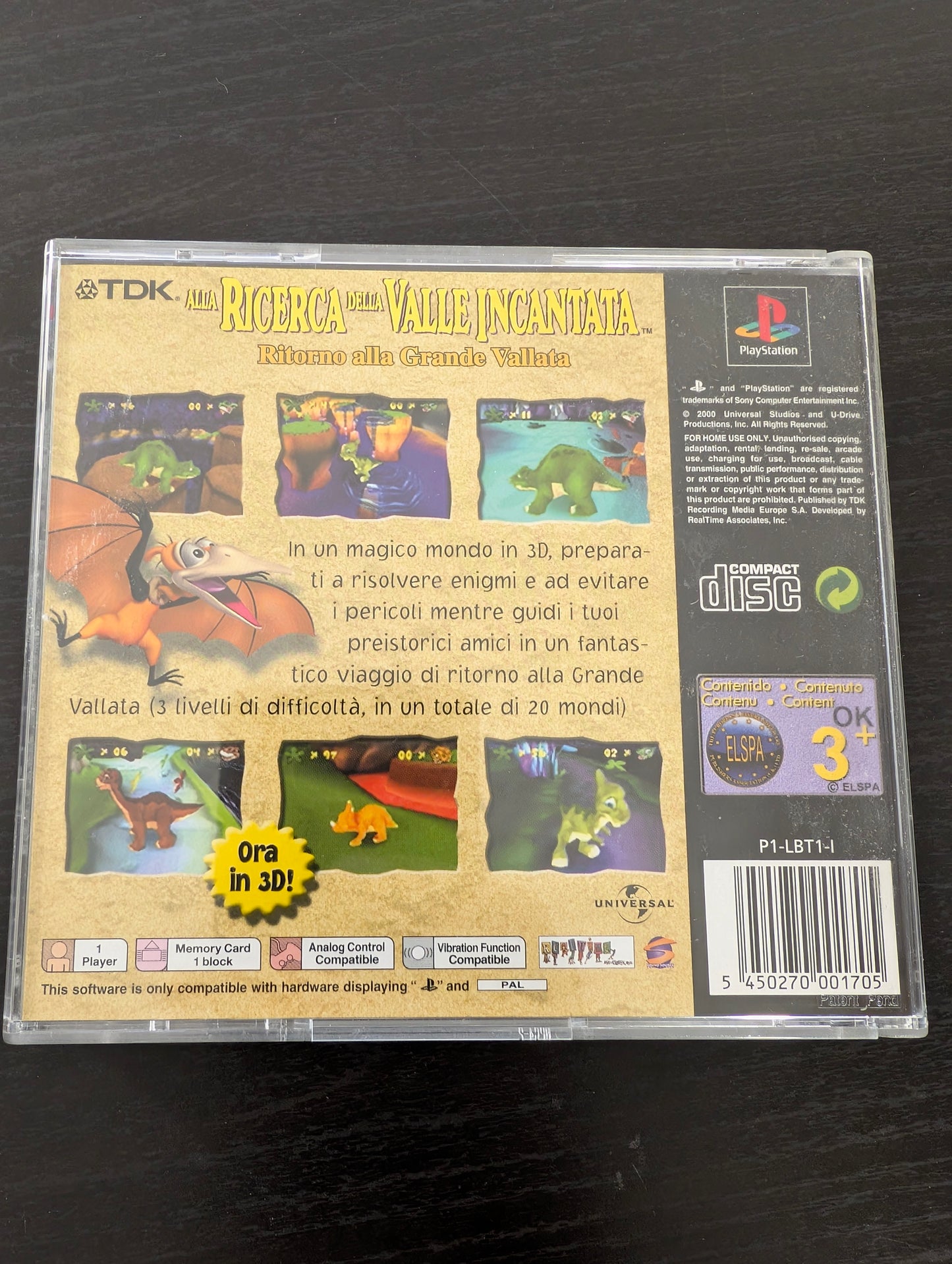 La Ricerca della Valle Incantata - Ritorno alla Grande Vallata (PS1)