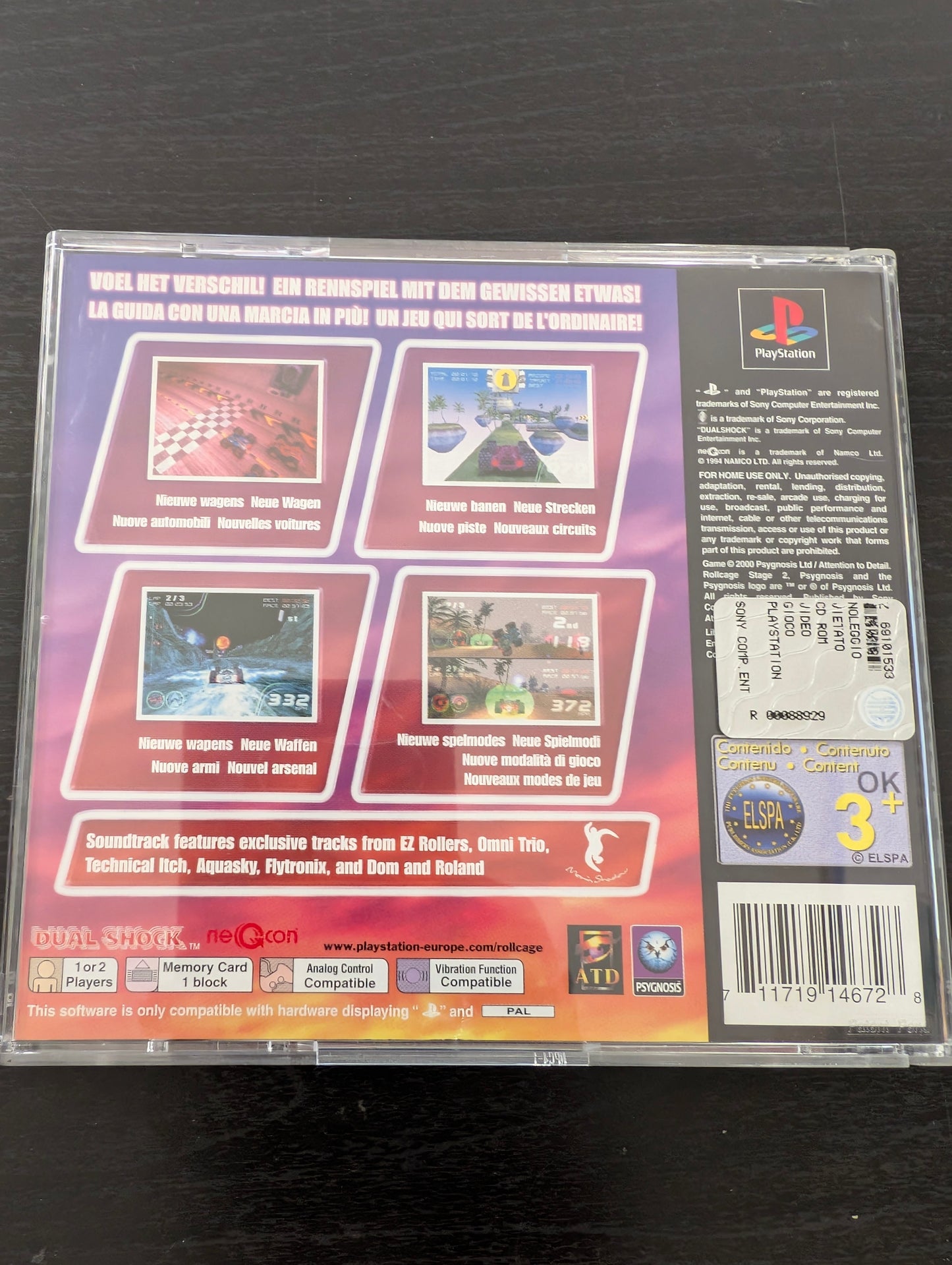 Rollcage Stage 2 (PS1)