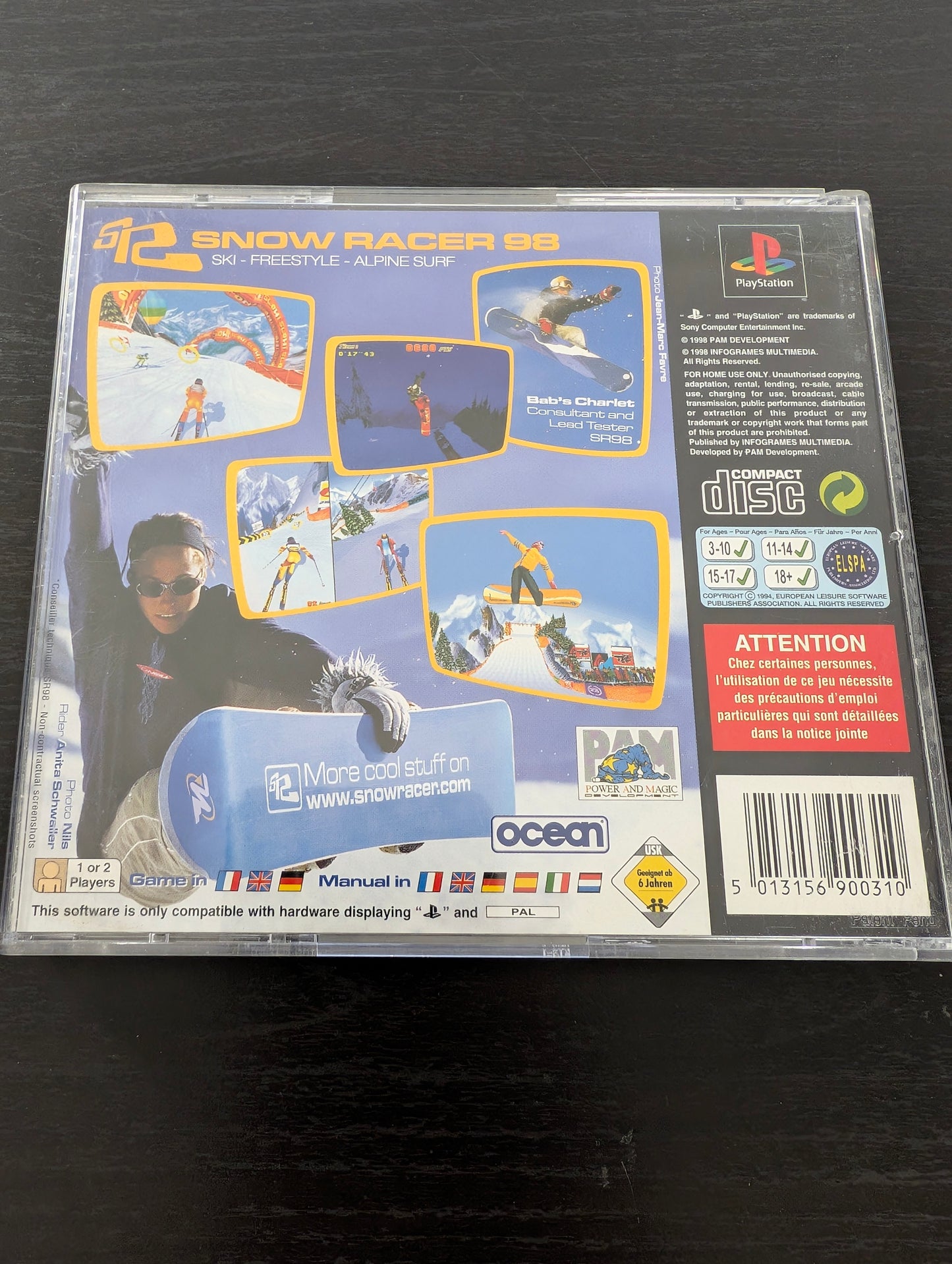 Snow Race 98 (PS1)