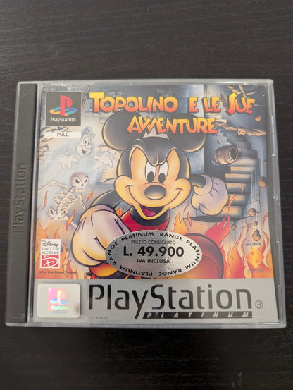 Topolino e Le Sue Avventure (PS1) - Platinum