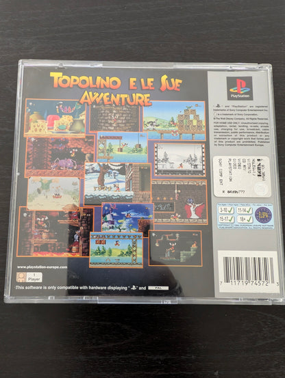Topolino e Le Sue Avventure (PS1) - Platinum