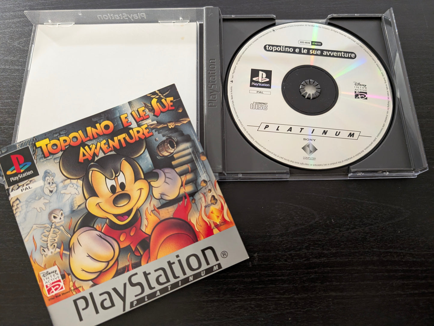 Topolino e Le Sue Avventure (PS1) - Platinum