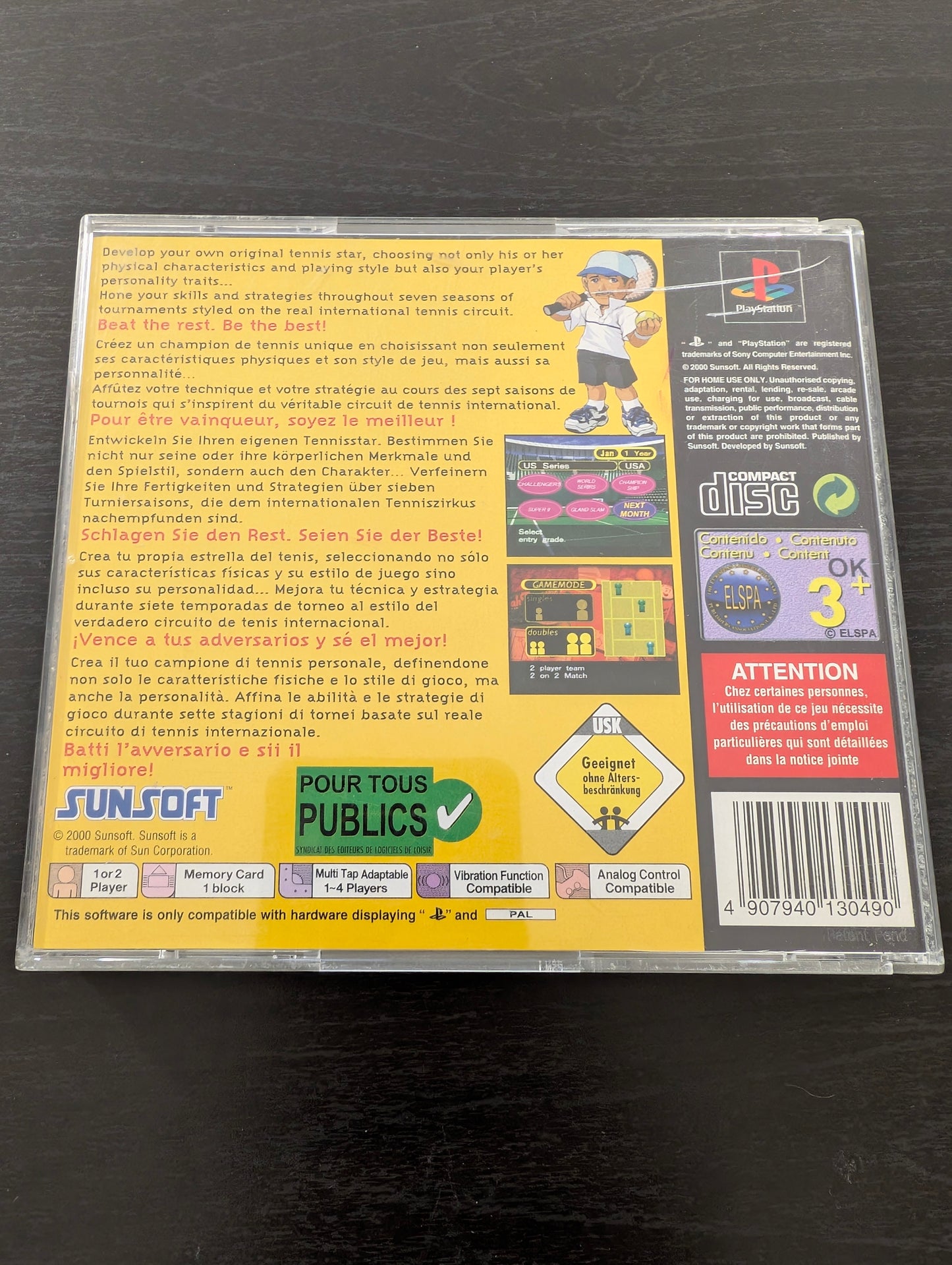 Yeh Yeh Tennis (PS1)