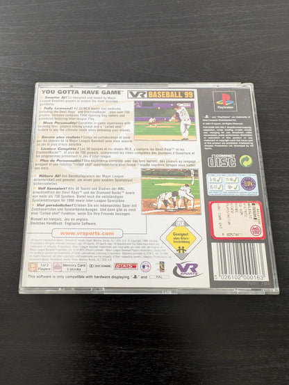 VR Baseball '99 (PS1)