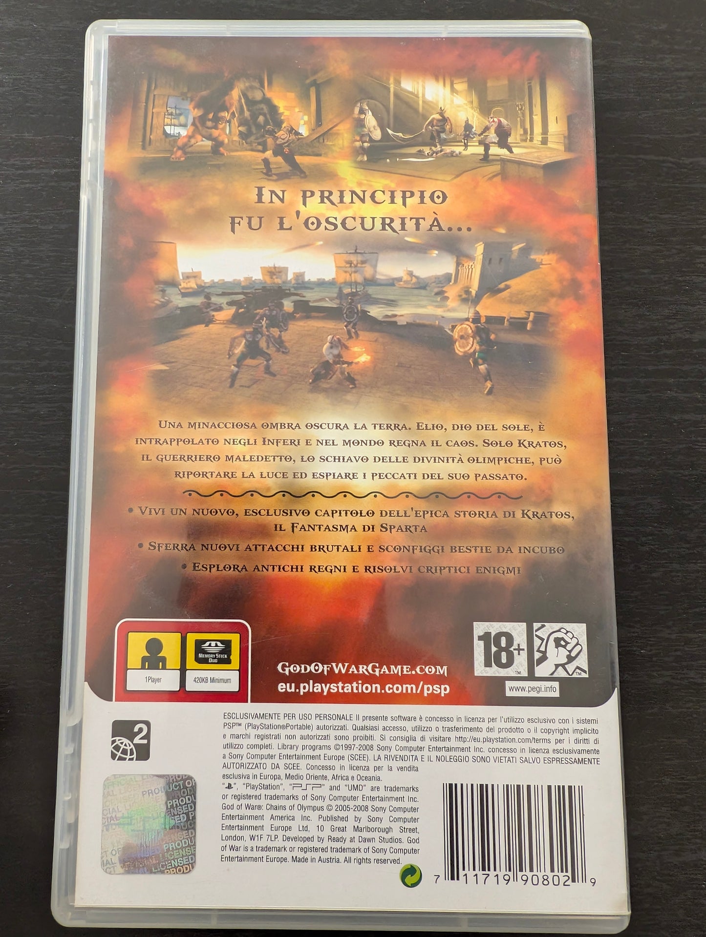 God of War: Chains of Olympus (PSP)