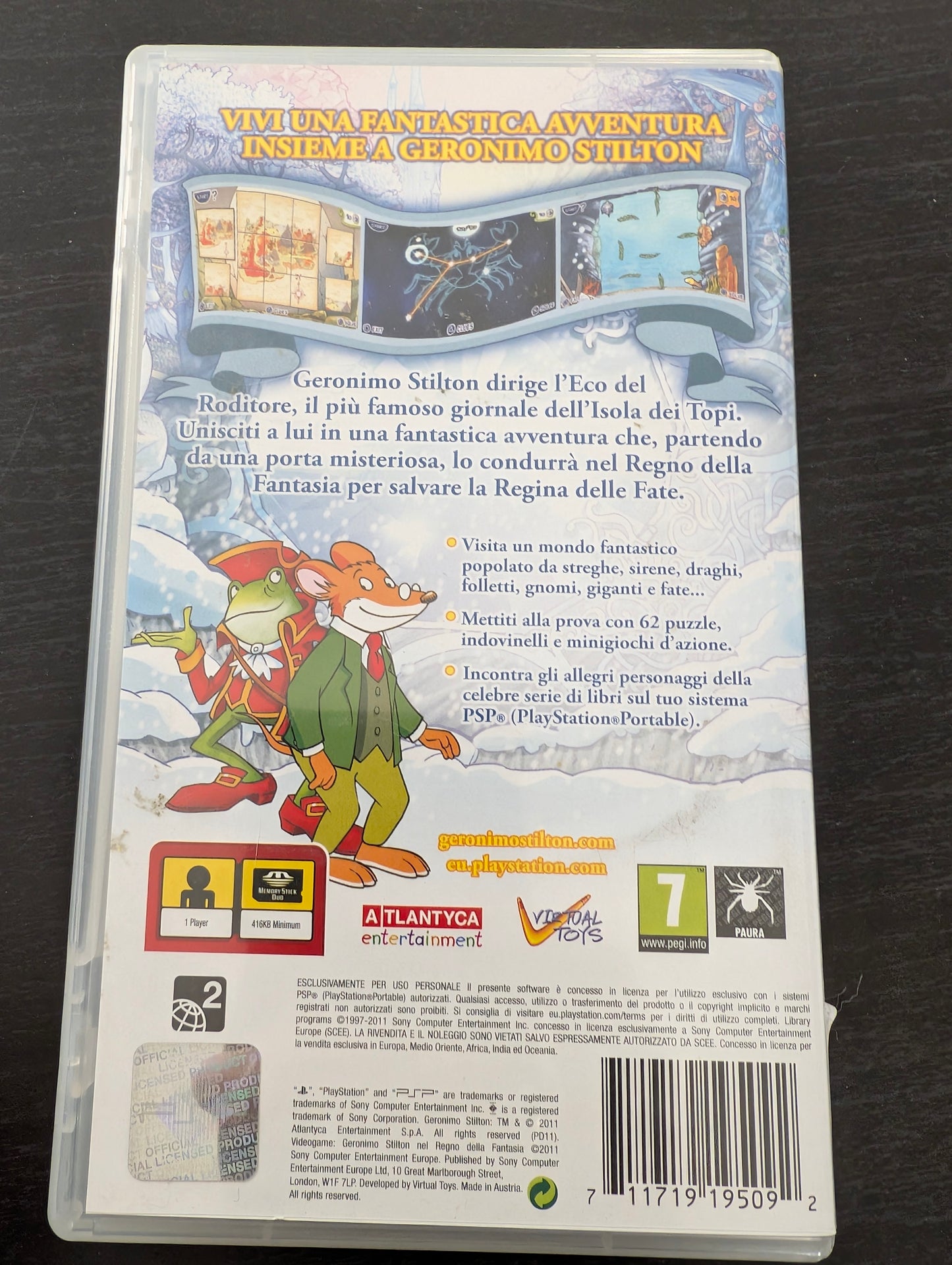 Geronimo Stilton nel Regno della Fantasia (PSP)