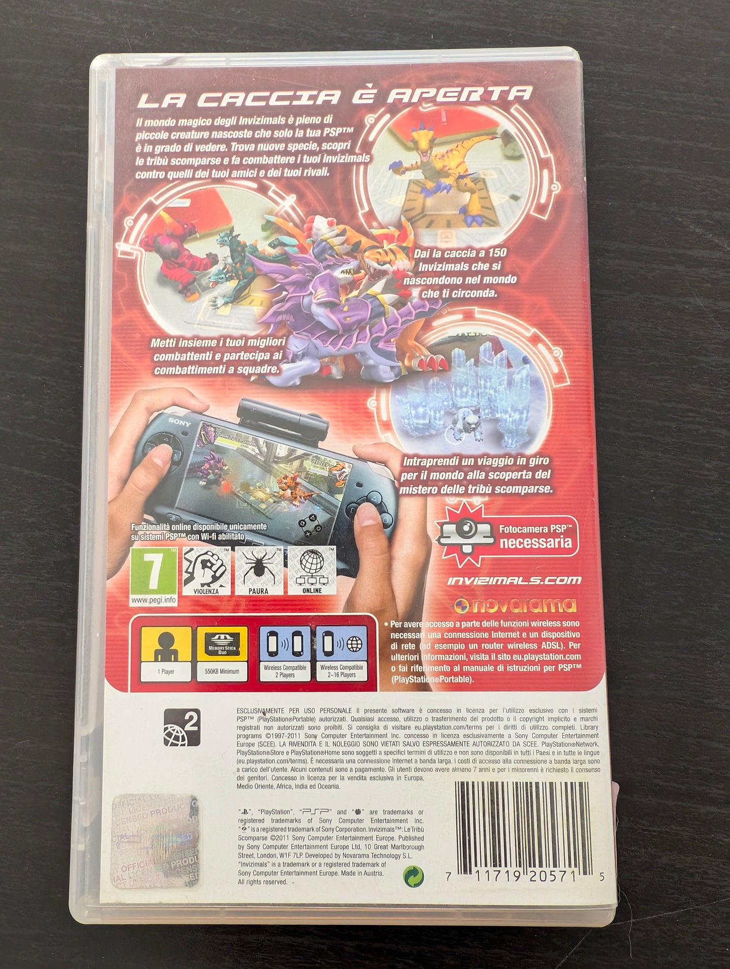 Invizimals: Le Tribù Nascoste (PSP)